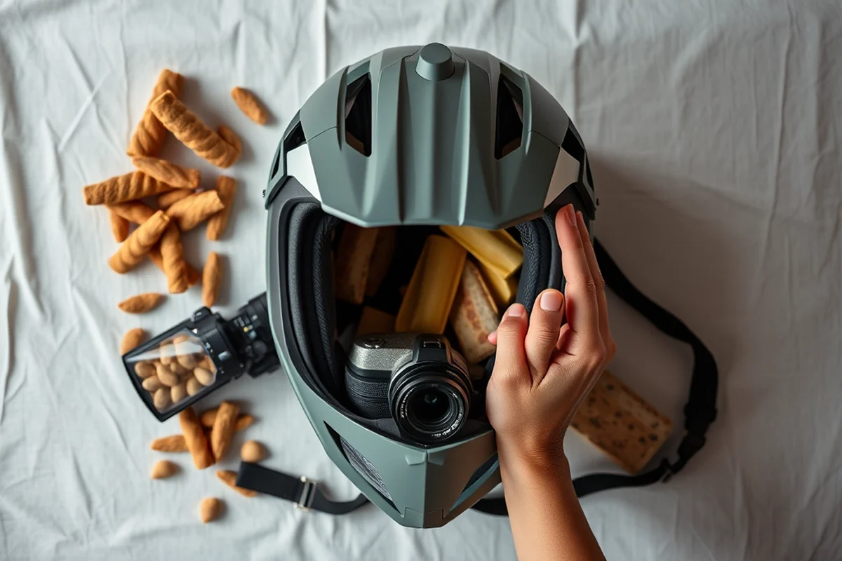 a dirt bike helmet — A Dirt Bike Helmet (the finished result)