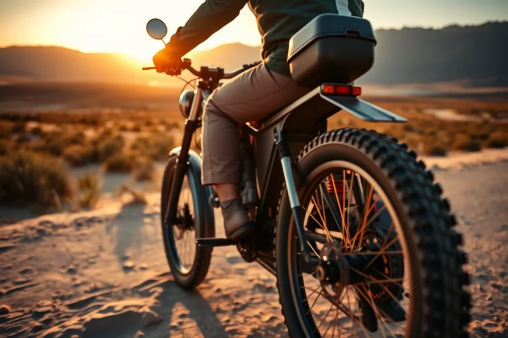 Bike On Trailer