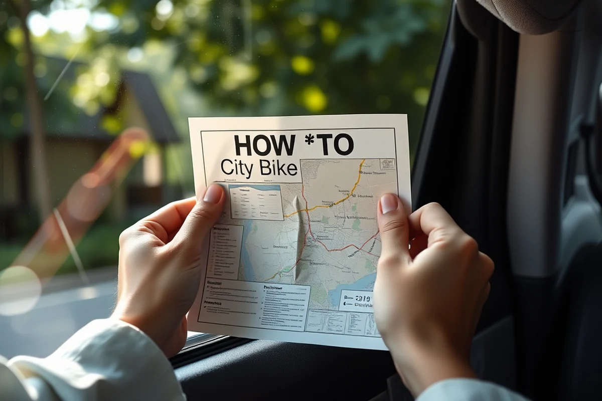 how to city bike — How To City Bike (step by step)