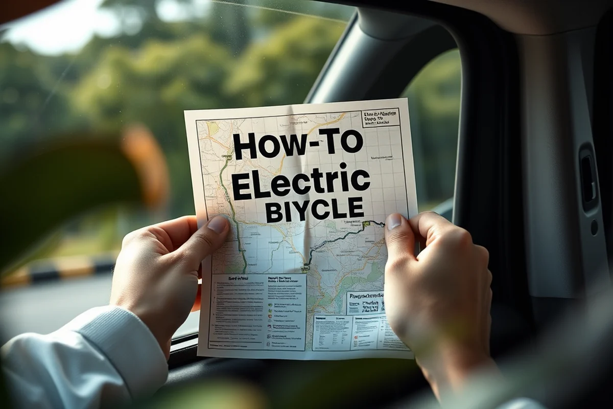 how to electric bicycle — How To Electric Bicycle (step by step)