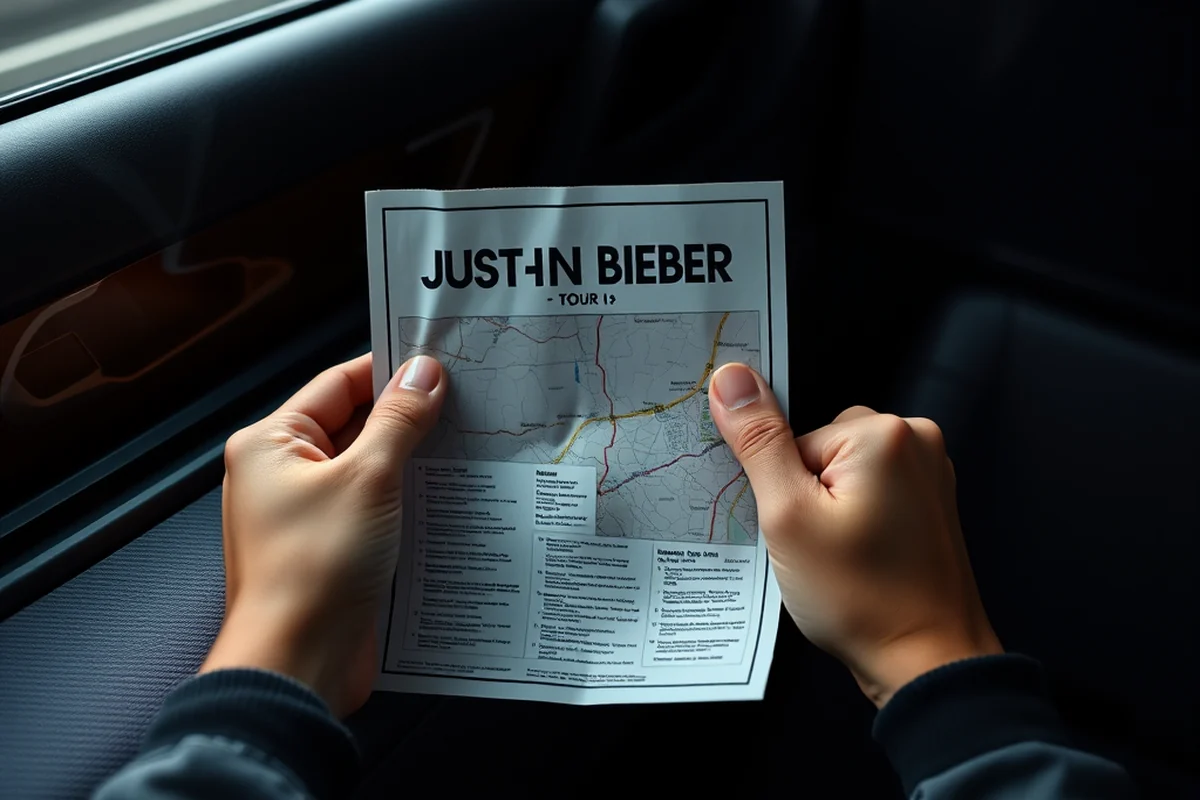 justin bieber tour — Justin Bieber Tour (step by step)